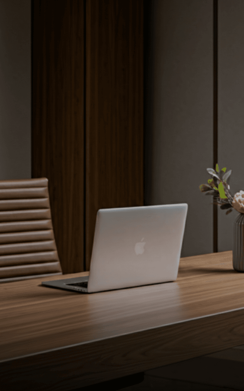 Ambiente de marcenaria premium